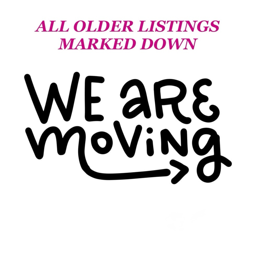 We Are Moving Sign